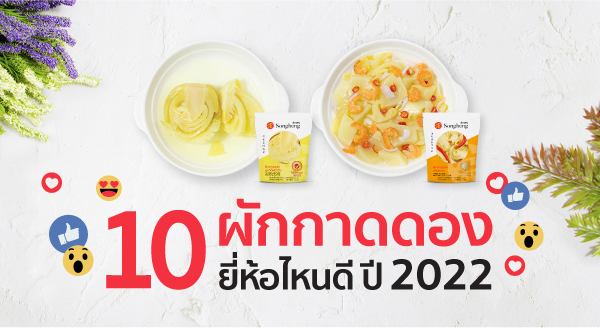 10 อันดับ ผักกาดดอง ยี่ห้อไหนดี ปี 2022 รวมแบบดองเค็ม ดองหวาน และสูตรลดโซเดียม